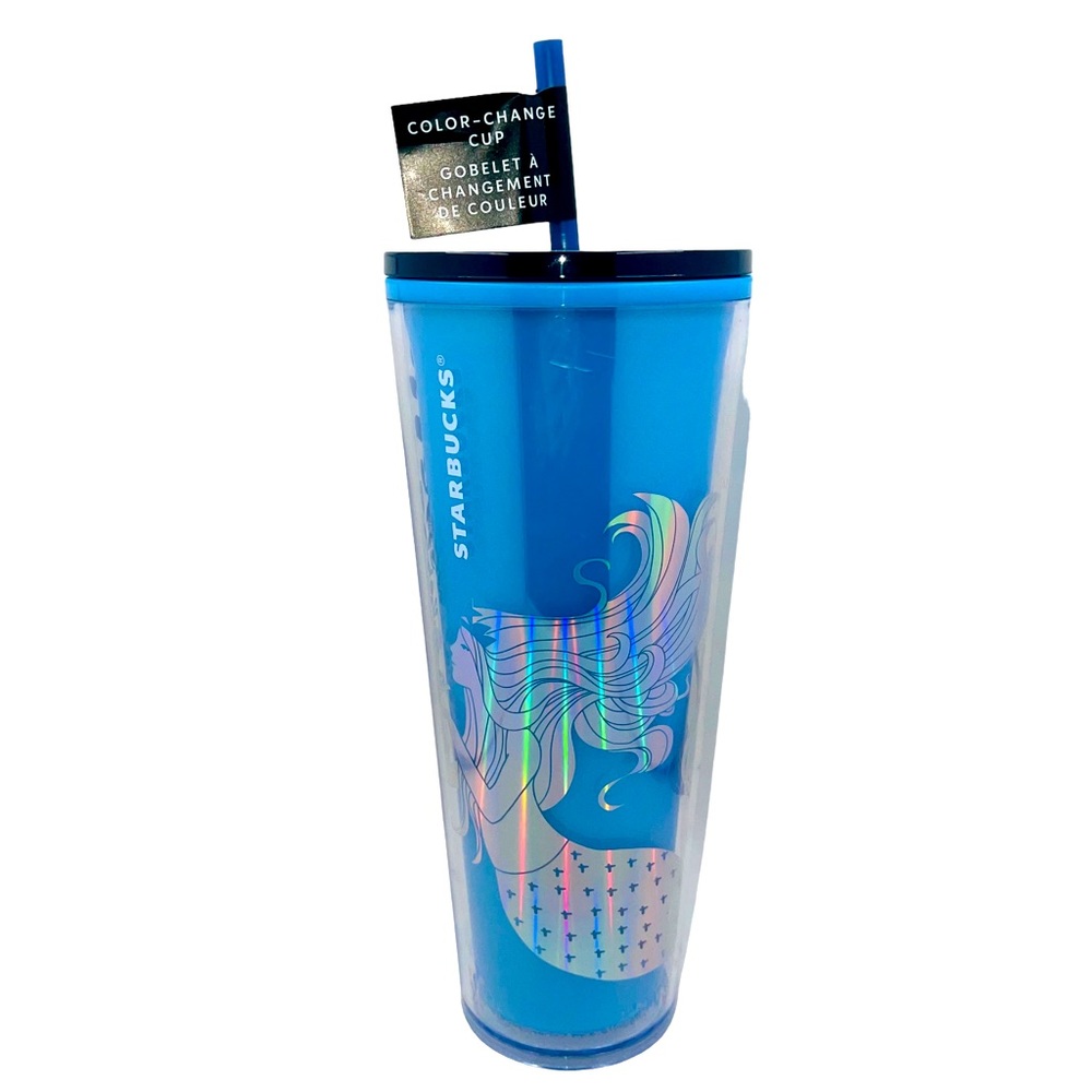 Rare Starbucks Venti 2021. Limited Edition Siren Mermaid Color Changing Tumbler